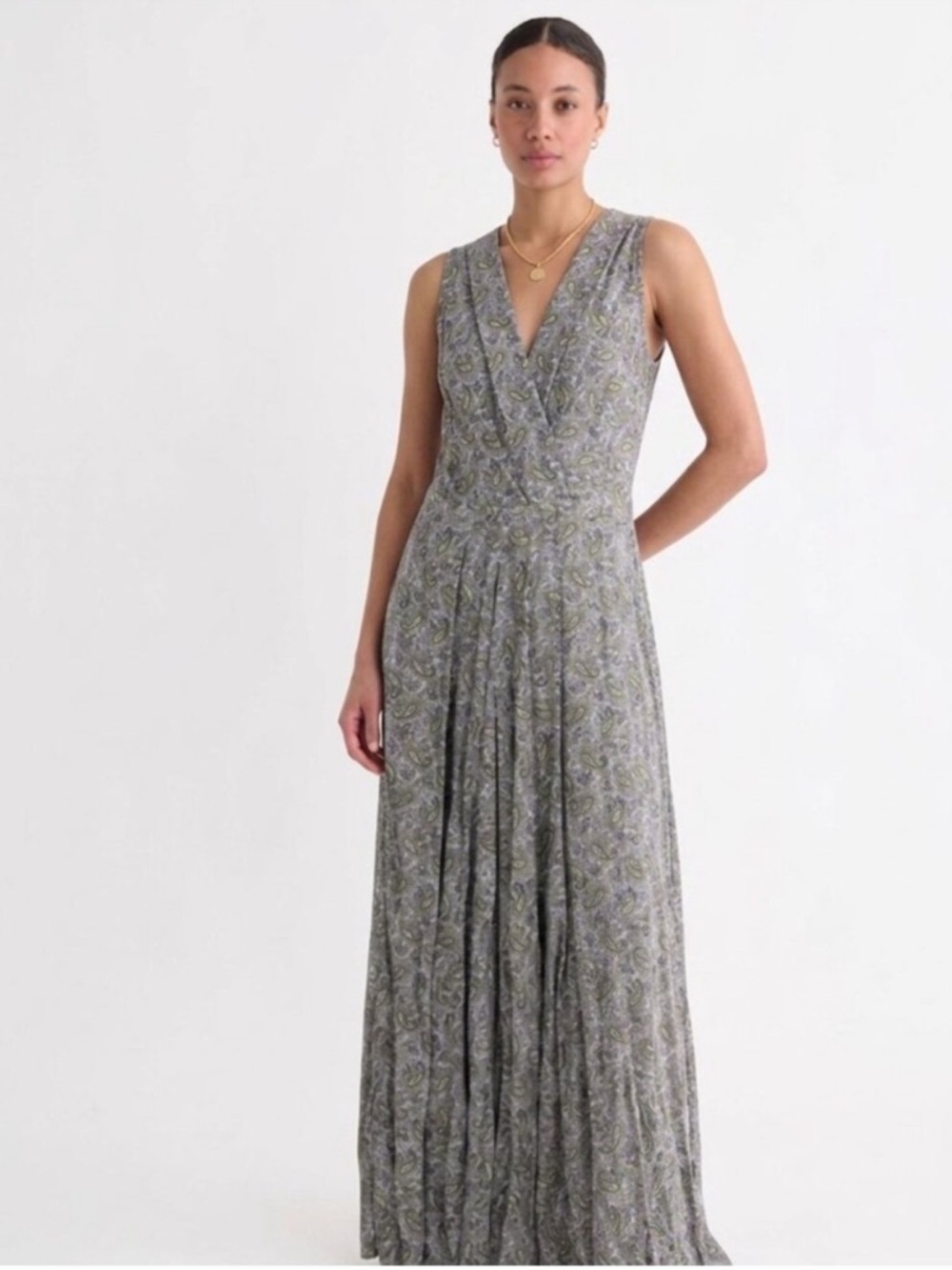 Ralph Lauren Vintage Paisley Maxi Dress